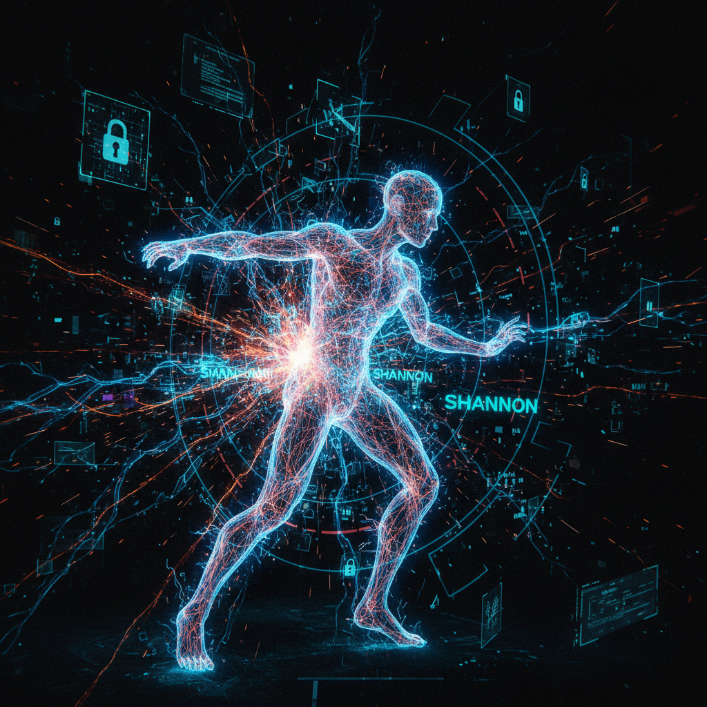 Header: Shannon autonomous AI hacker visualization