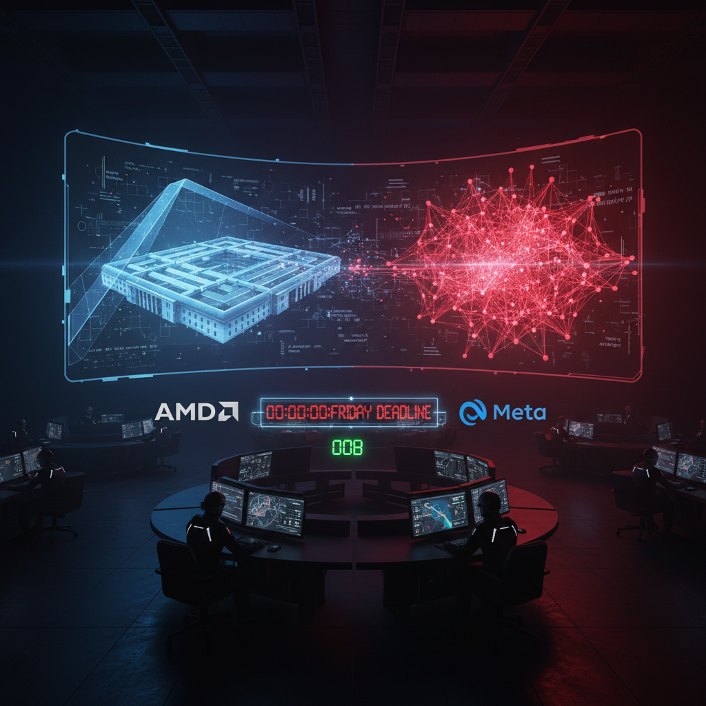 Pentagon deadline countdown facing off against AI systems